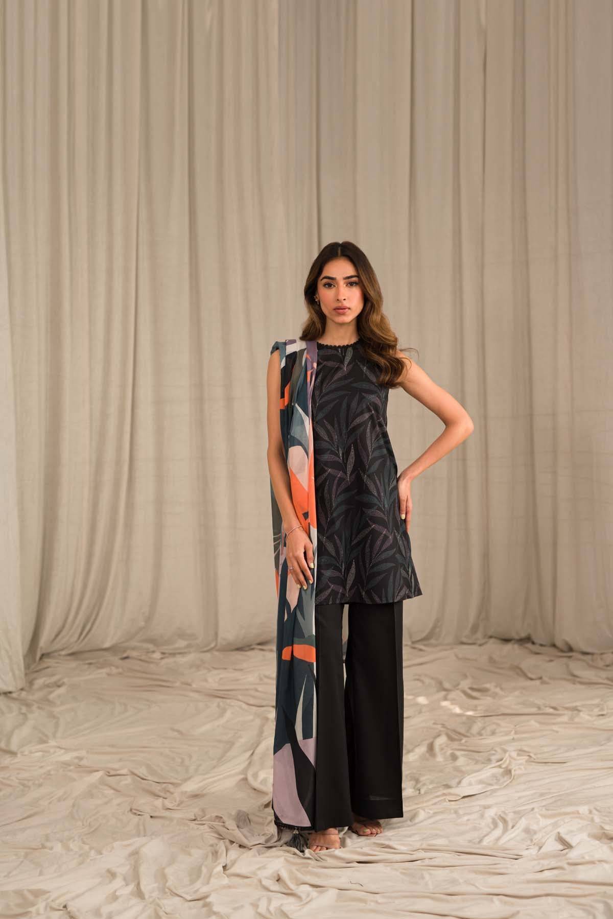 Sahar | Print Edit SS24 | P-08 - Pakistani Designer Dress - by Sahar | Type: Luxury - 100% Original at Saira Sultan