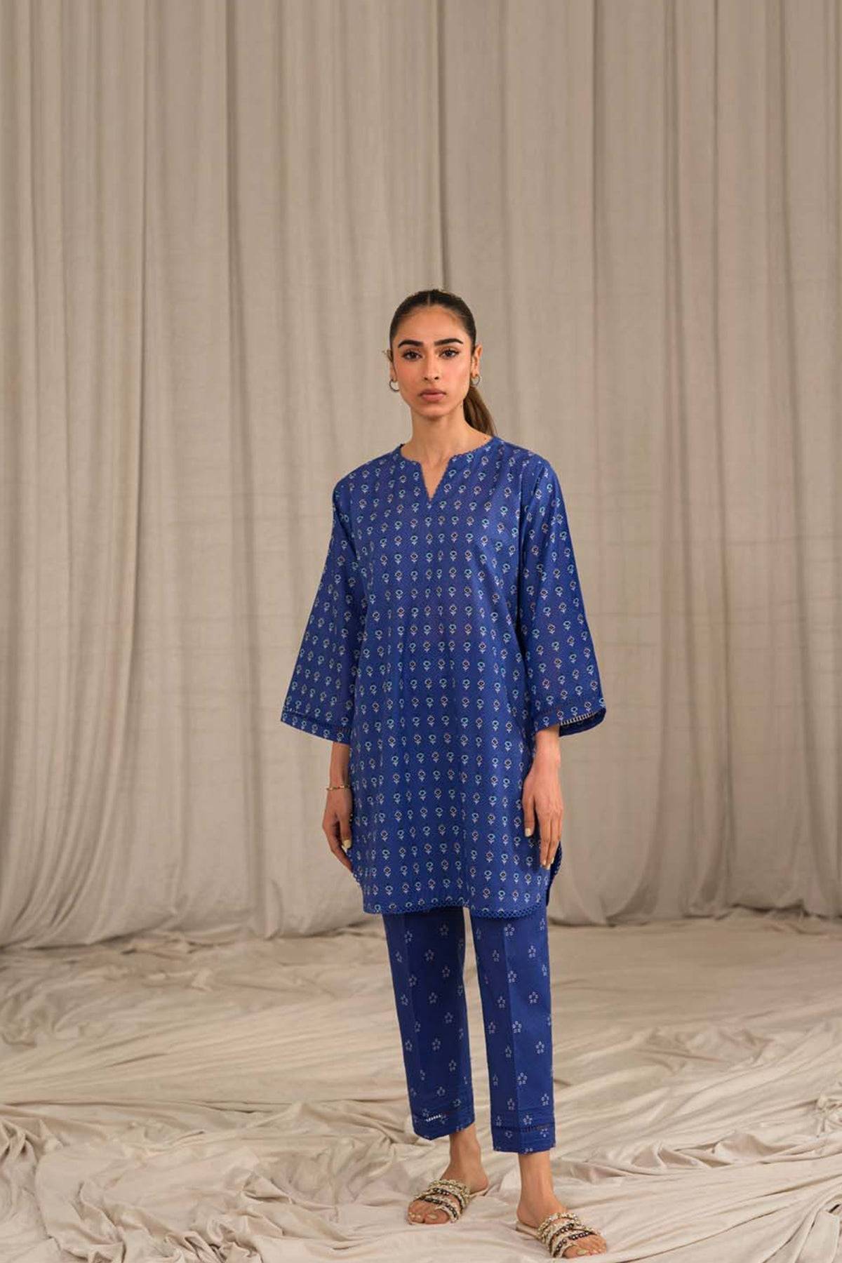 Sahar | Print Edit SS24 | P-05 - Pakistani Designer Dress - by Sahar | Type: Luxury - 100% Original at Saira Sultan