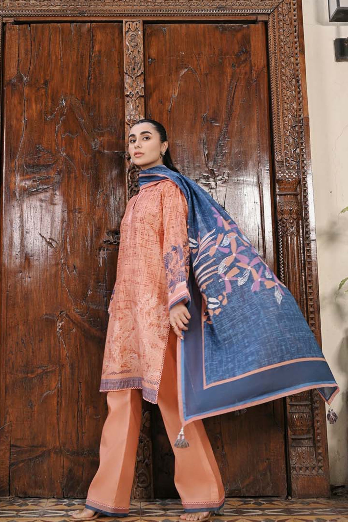 Sahar | Print Edit SS24 | P-15 - Pakistani Designer Dress - by Sahar | Type: Luxury - 100% Original at Saira Sultan