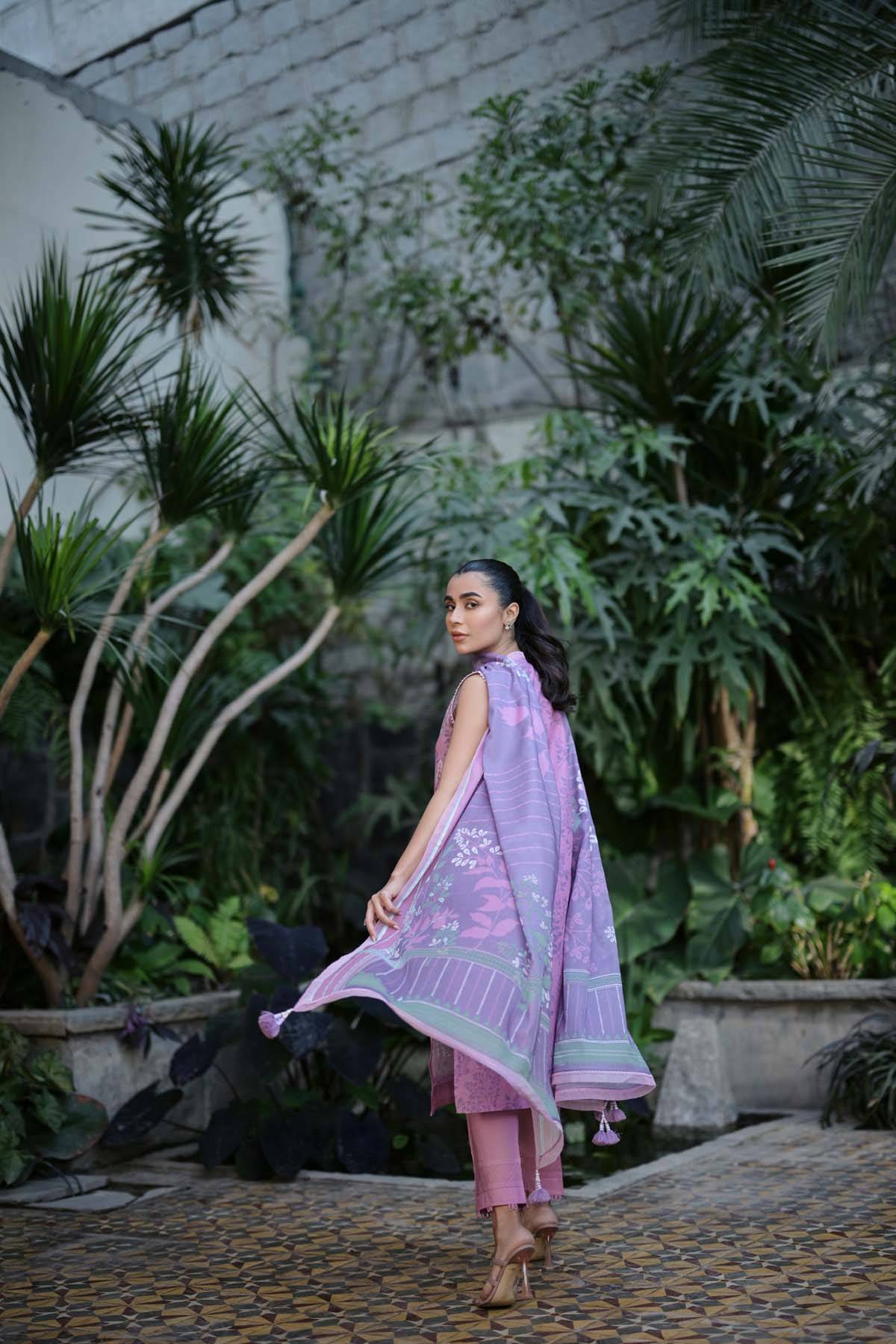 Sahar | Print Edit SS24 | P-07 - Pakistani Designer Dress - by Sahar | Type: Luxury - 100% Original at Saira Sultan