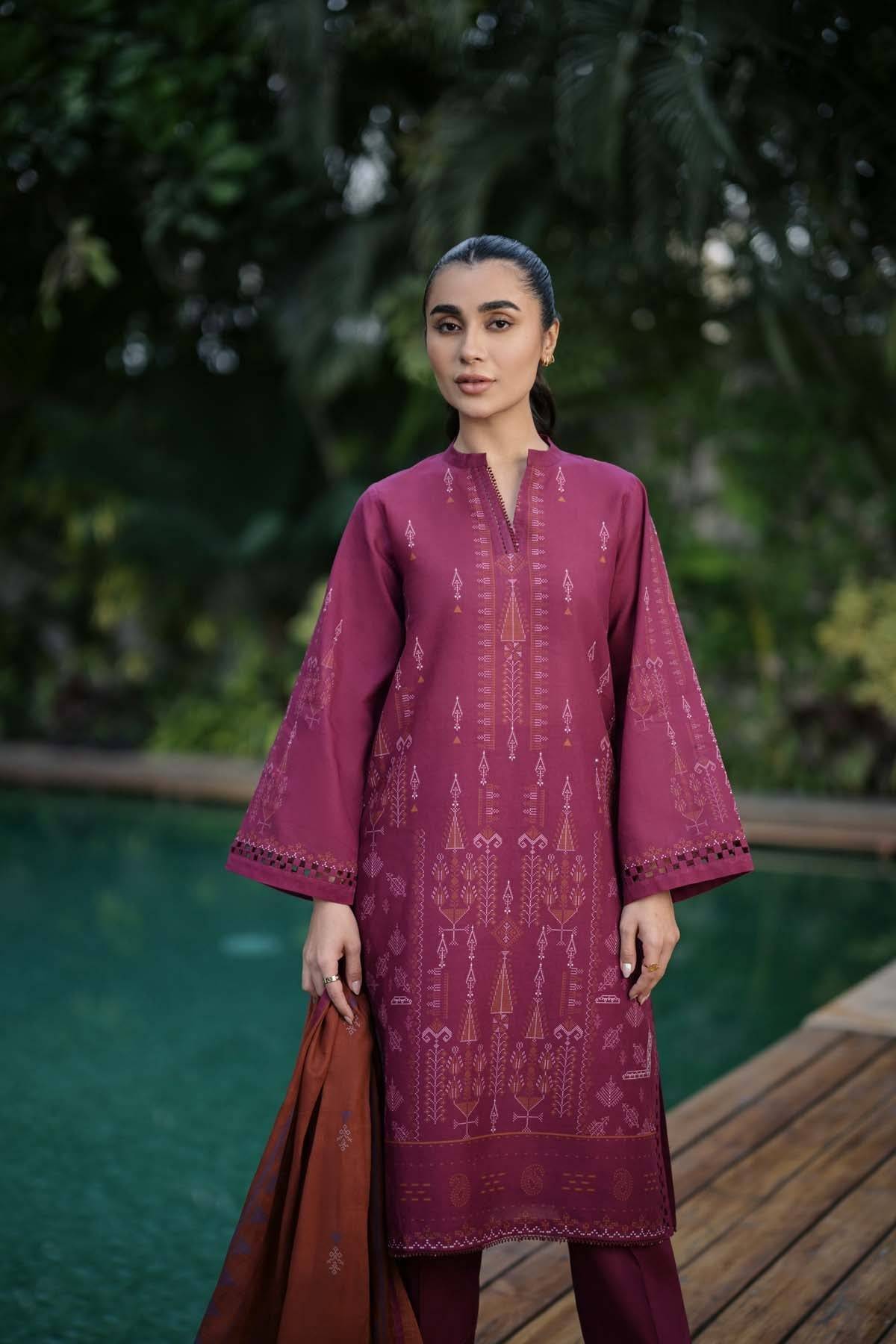 Sahar | Print Edit SS24 | P-25 - Pakistani Designer Dress - by Sahar | Type: Luxury - 100% Original at Saira Sultan