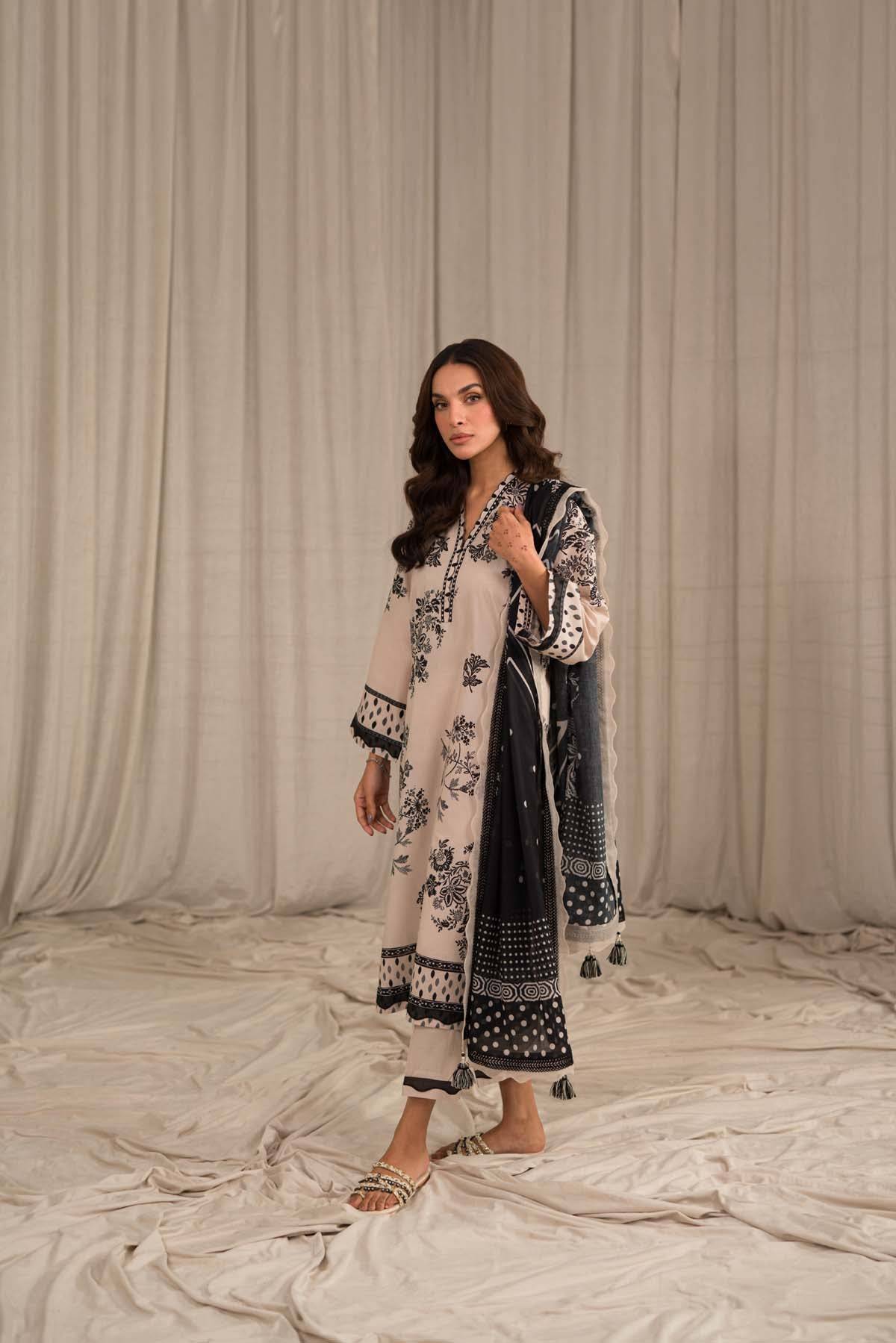Sahar | Print Edit SS24 | P-11 - Pakistani Designer Dress - by Sahar | Type: Luxury - 100% Original at Saira Sultan