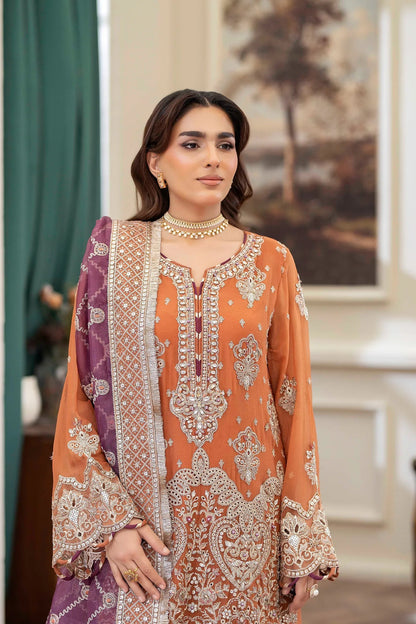 Adans Libas | Saleeqa Chiffon 25 | SALEEQA 7516 - Pakistani Designer Dress - by Adans Libas - Type : Ladies Clothes - 100% Original at Saira Sultan