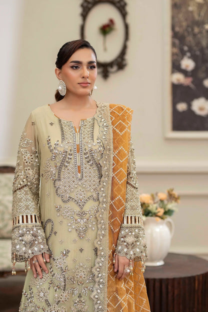 Adans Libas | Saleeqa Chiffon 25 | SALEEQA 7518 - Pakistani Designer Dress - by Adans Libas - Type : Ladies Clothes - 100% Original at Saira Sultan