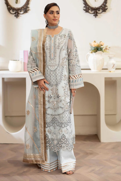 Adans Libas | Saleeqa Chiffon 25 |SALEEQA 7519 - Pakistani Designer Dress - by Adans Libas - Type : Ladies Clothes - 100% Original at Saira Sultan