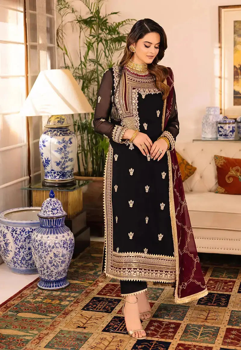 Asim Jofa | Maahru Noorie and Meerub | AJSM-37 - Pakistani Designer Dress - by Asim Jofa | Type: Formal - 100% Original at Saira Sultan