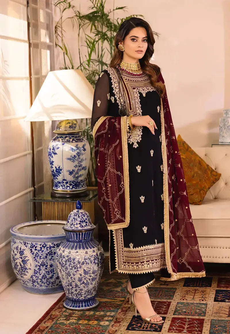 Asim Jofa | Maahru Noorie and Meerub | AJSM-37 - Pakistani Designer Dress - by Asim Jofa | Type: Formal - 100% Original at Saira Sultan