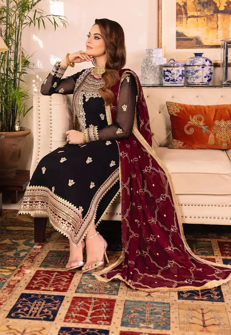 Asim Jofa | Maahru Noorie and Meerub | AJSM-37 - Pakistani Designer Dress - by Asim Jofa | Type: Formal - 100% Original at Saira Sultan