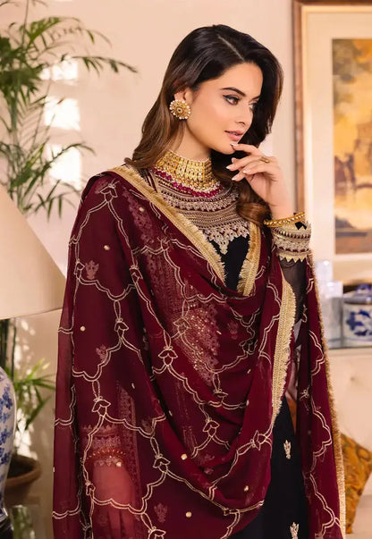 Asim Jofa | Maahru Noorie and Meerub | AJSM-37 - Pakistani Designer Dress - by Asim Jofa | Type: Formal - 100% Original at Saira Sultan