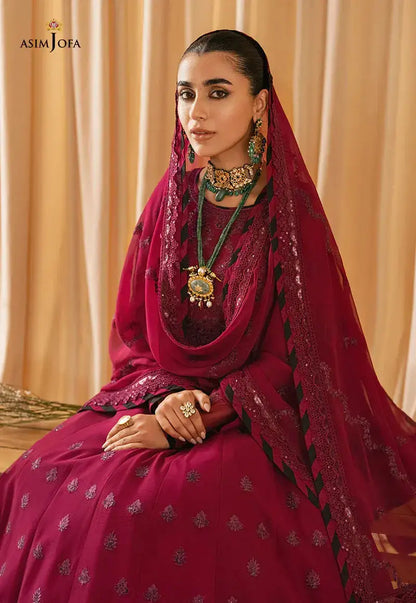 Asim Jofa | Mehr-o-Mah Festive Collection 2023 | AJM-08 - Pakistani Designer Dress - by Asim Jofa | Type: Formal - 100% Original at Saira Sultan