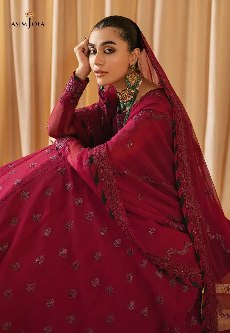 Asim Jofa | Mehr-o-Mah Festive Collection 2023 | AJM-08 - Pakistani Designer Dress - by Asim Jofa | Type: Formal - 100% Original at Saira Sultan