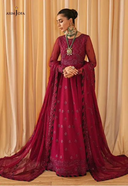 Asim Jofa | Mehr-o-Mah Festive Collection 2023 | AJM-08 - Pakistani Designer Dress - by Asim Jofa | Type: Formal - 100% Original at Saira Sultan