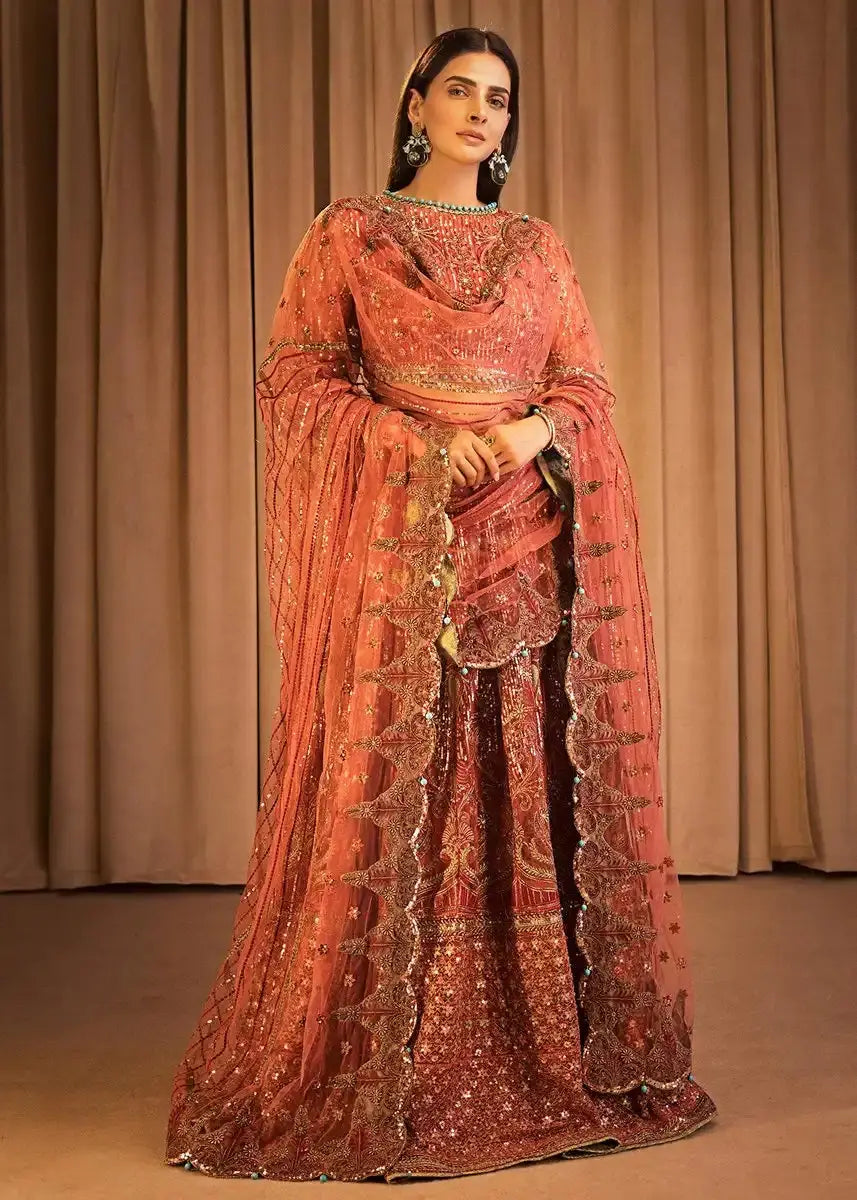 HSY | Rehana Collection 2023 | Khoobsurat - Pakistani Designer Dress - by HSY | Type: Luxury - 100% Original at Saira Sultan