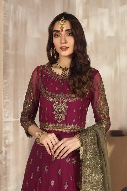 Zarif | Mah-e-Gul | Jahanara - Pakistani Designer Dress - by Zarif | Type: Formal - 100% Original at Saira Sultan