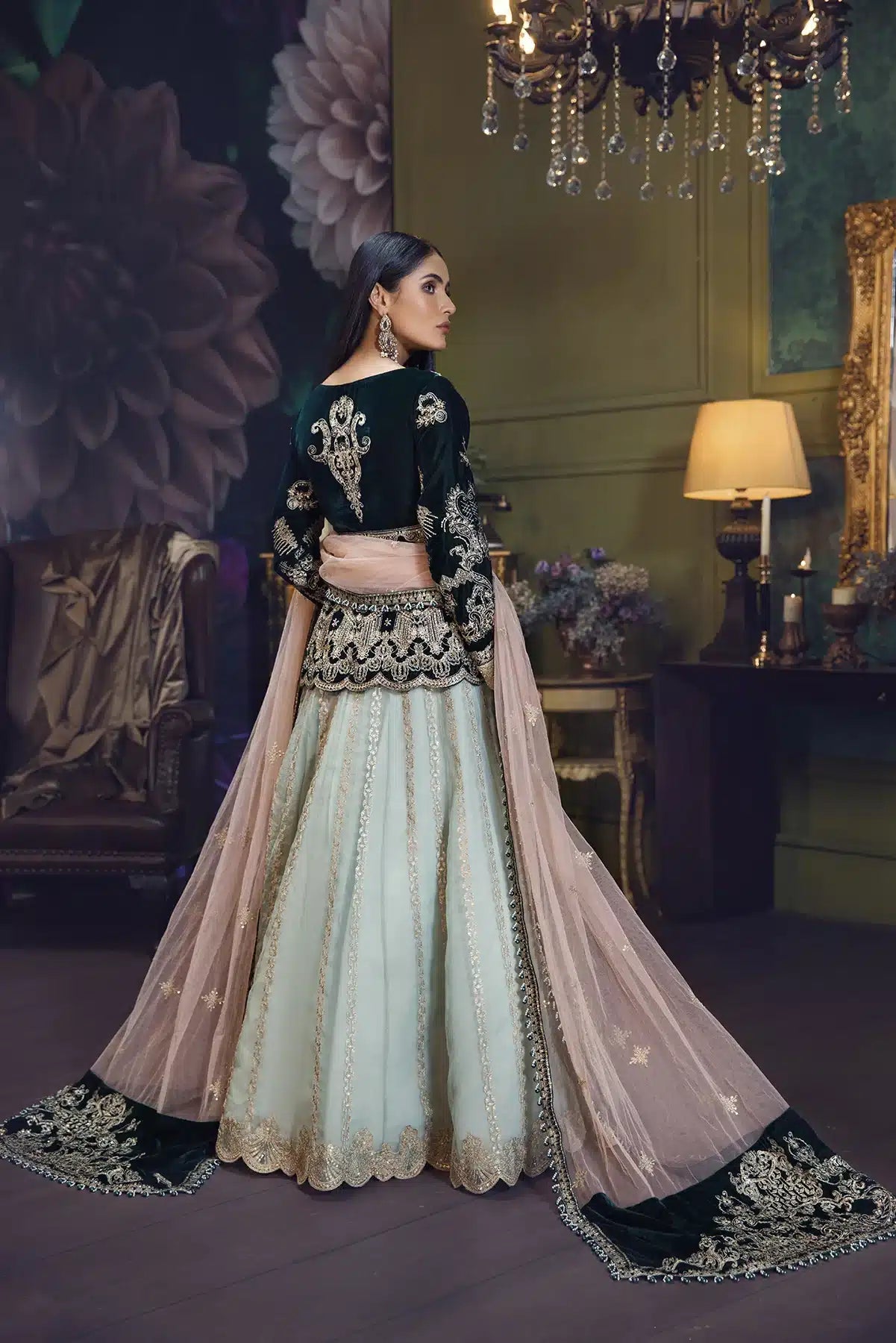 House of Nawab | Luxury Formal 2023 | Manara - Pakistani Designer Dress - by House of Nawab | Type: Formal - 100% Original at Saira Sultan
