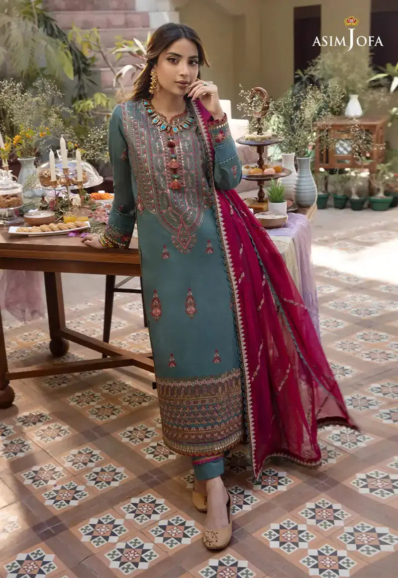 Asim Jofa | Zarq Barq Eid Edit23 | AJZB-06 - Pakistani Designer Dress - by Asim Jofa | Type: Formal - 100% Original at Saira Sultan