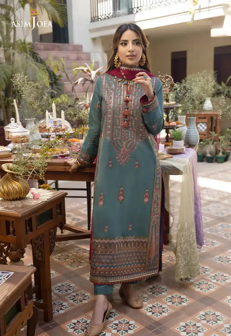 Asim Jofa | Zarq Barq Eid Edit23 | AJZB-06 - Pakistani Designer Dress - by Asim Jofa | Type: Formal - 100% Original at Saira Sultan