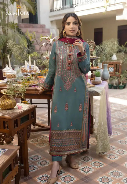 Asim Jofa | Zarq Barq Eid Edit23 | AJZB-06 - Pakistani Designer Dress - by Asim Jofa | Type: Formal - 100% Original at Saira Sultan
