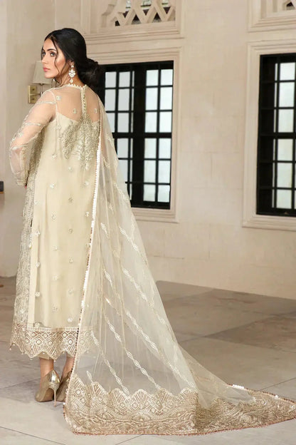 Zarif | Gulzaar Festive Chiffon 22 | Daisy - Pakistani Designer Dress - by Zarif | Type: Formal - 100% Original at Saira Sultan