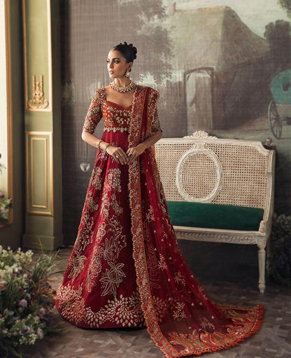 Republicwomenswear | Claire De Lune Wedding 2022 | Un Conquelicot - Pakistani Designer Dress - by Republic Womenswear | Type: Formal - 100% Original at Saira Sultan