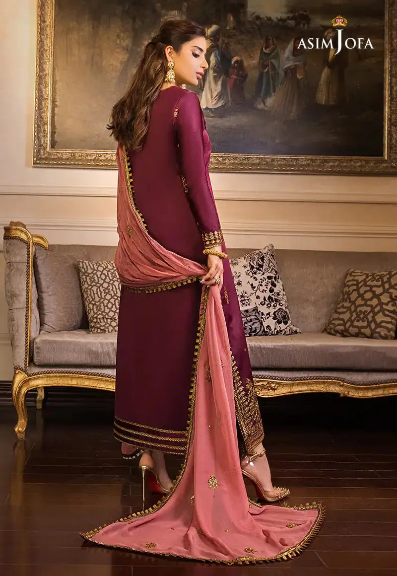 Asim Jofa | Maahru and Noori Collection23 | AJSM-15 - Pakistani Designer Dress - by Asim Jofa | Type: Formal - 100% Original at Saira Sultan
