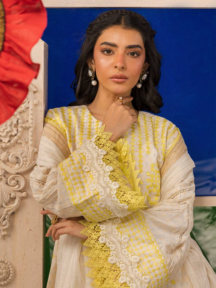 Salitex | Eid Edition | D03 - Pakistani Designer Dress - by Salitex | Type: Luxury - 100% Original at Saira Sultan