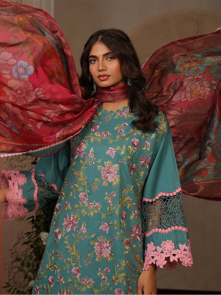 Salitex | Eid Edition | D24 - Pakistani Designer Dress - by Salitex | Type: Luxury - 100% Original at Saira Sultan