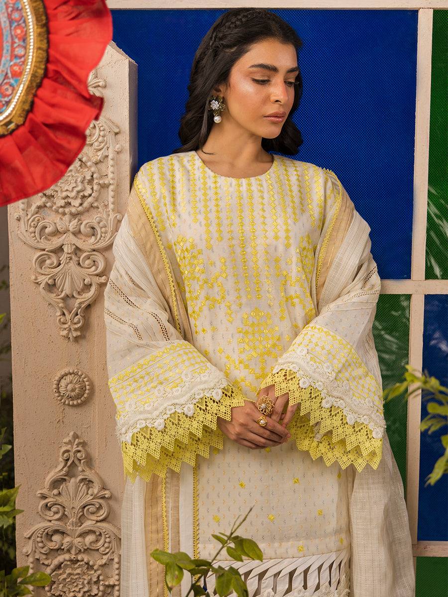 Salitex | Eid Edition | D03 - Pakistani Designer Dress - by Salitex | Type: Luxury - 100% Original at Saira Sultan