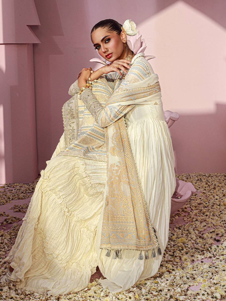 Salitex | Eid Edition | D29 - Pakistani Designer Dress - by Salitex | Type: Luxury - 100% Original at Saira Sultan