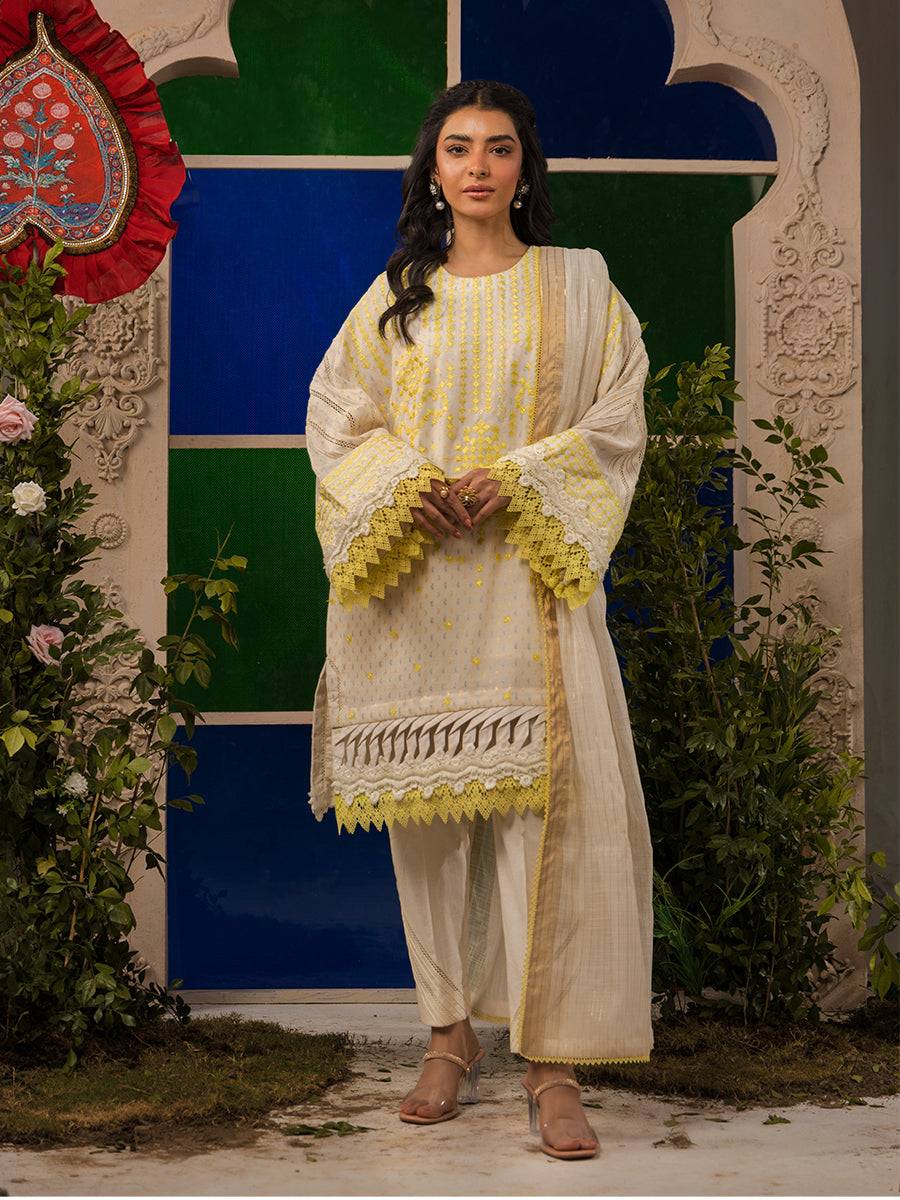 Salitex | Eid Edition | D03 - Pakistani Designer Dress - by Salitex | Type: Luxury - 100% Original at Saira Sultan