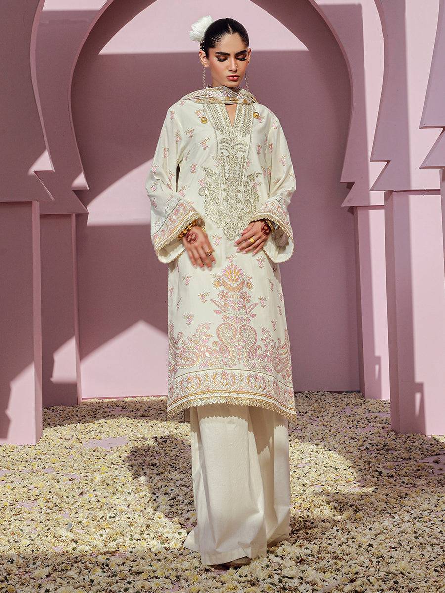 Salitex | Eid Edition | D25 - Pakistani Designer Dress - by Salitex | Type: Luxury - 100% Original at Saira Sultan