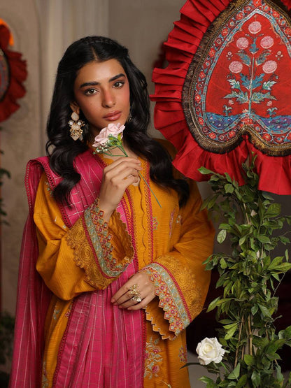 Salitex | Eid Edition | D04 - Pakistani Designer Dress - by Salitex | Type: Luxury - 100% Original at Saira Sultan