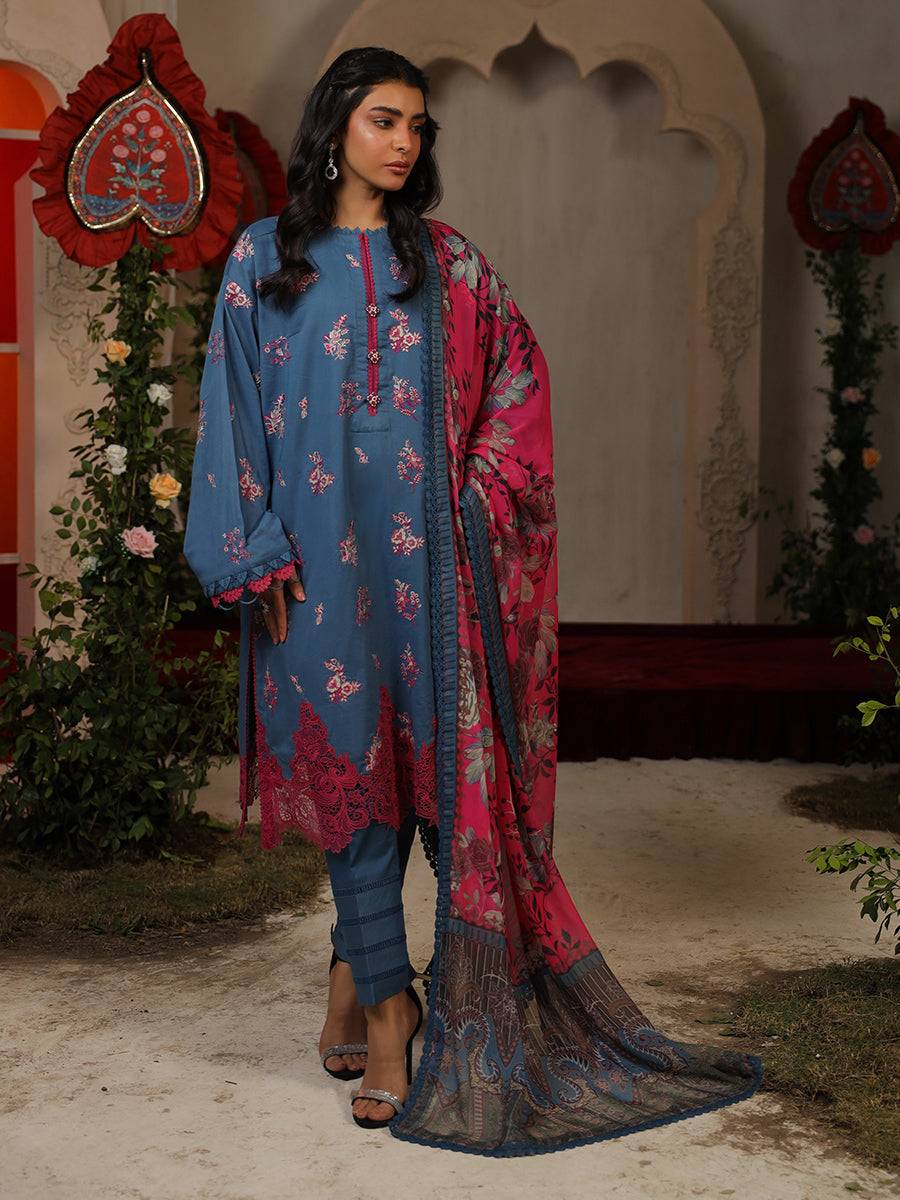 Salitex | Eid Edition | D07 - Pakistani Designer Dress - by Salitex | Type: Luxury - 100% Original at Saira Sultan
