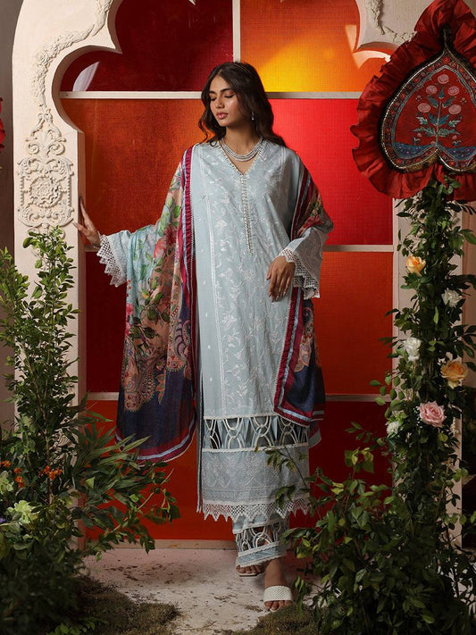 Salitex | Eid Edition | D08 - Pakistani Designer Dress - by Salitex | Type: Luxury - 100% Original at Saira Sultan