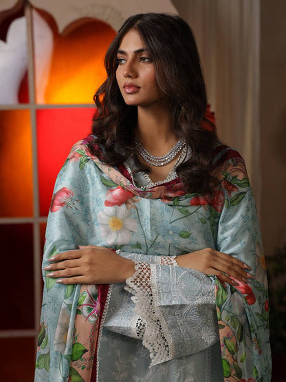 Salitex | Eid Edition | D08 - Pakistani Designer Dress - by Salitex | Type: Luxury - 100% Original at Saira Sultan