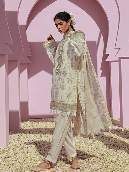Salitex | Eid Edition | D34 - Pakistani Designer Dress - by Salitex | Type: Luxury - 100% Original at Saira Sultan