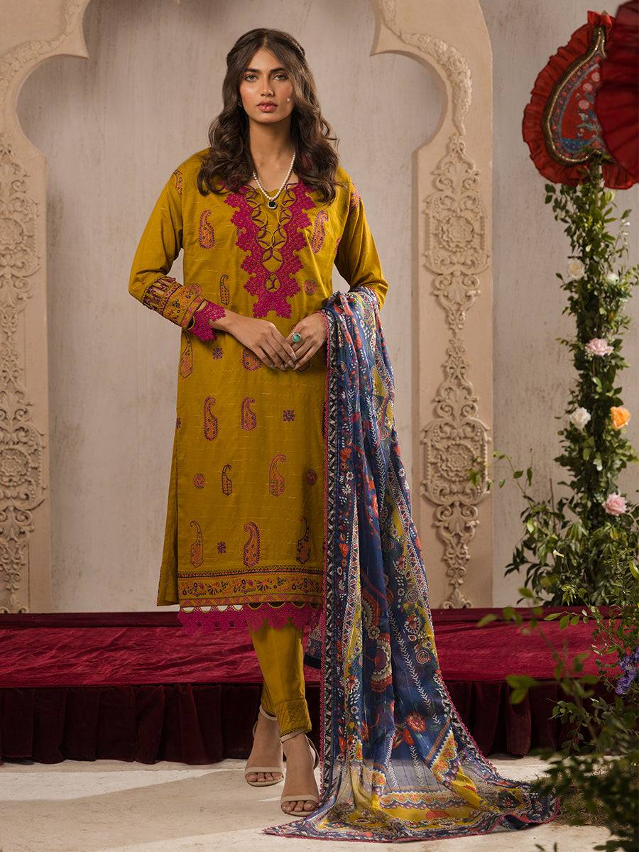 Salitex | Eid Edition | D10 - Pakistani Designer Dress - by Salitex | Type: Luxury - 100% Original at Saira Sultan