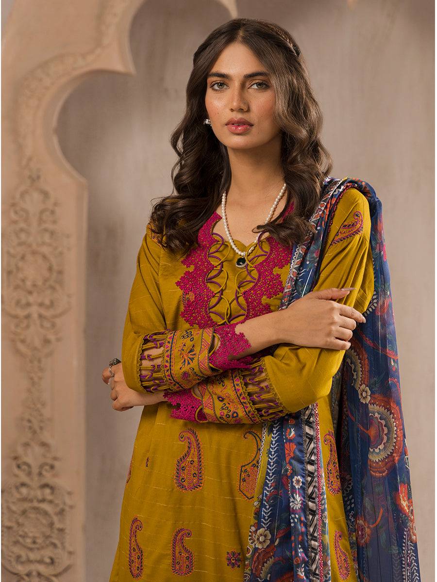 Salitex | Eid Edition | D10 - Pakistani Designer Dress - by Salitex | Type: Luxury - 100% Original at Saira Sultan