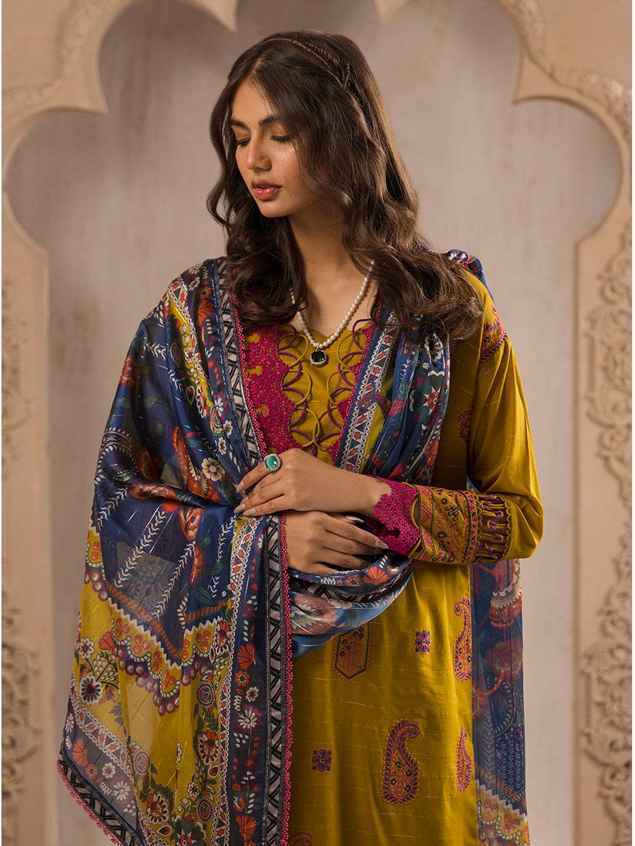Salitex | Eid Edition | D10 - Pakistani Designer Dress - by Salitex | Type: Luxury - 100% Original at Saira Sultan
