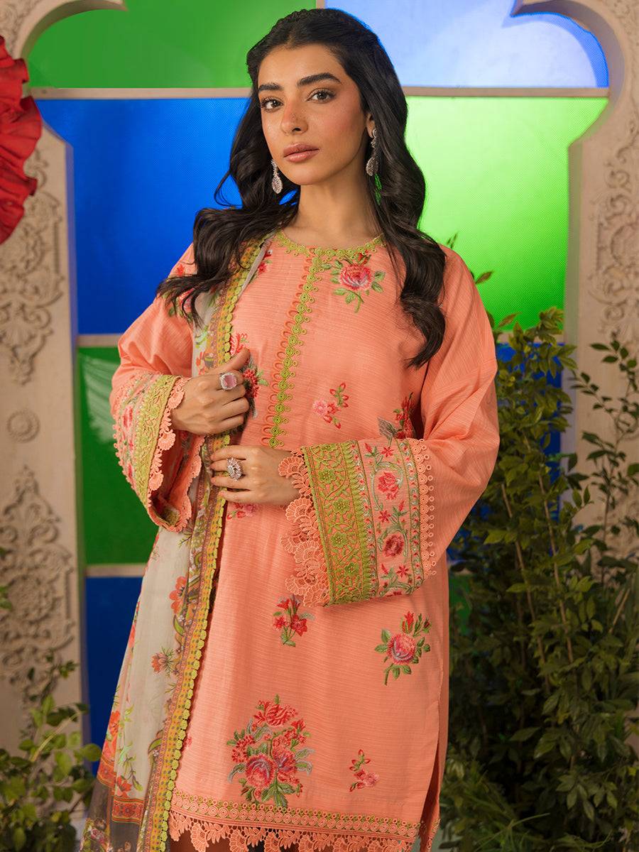 Salitex | Eid Edition | D14 - Pakistani Designer Dress - by Salitex | Type: Luxury - 100% Original at Saira Sultan