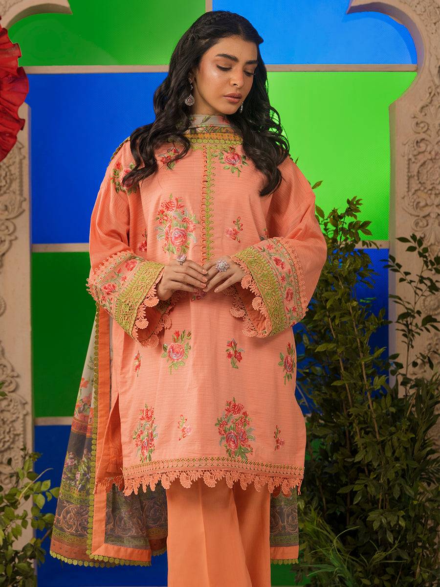 Salitex | Eid Edition | D14 - Pakistani Designer Dress - by Salitex | Type: Luxury - 100% Original at Saira Sultan