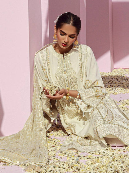 Salitex | Eid Edition | D32 - Pakistani Designer Dress - by Salitex | Type: Luxury - 100% Original at Saira Sultan