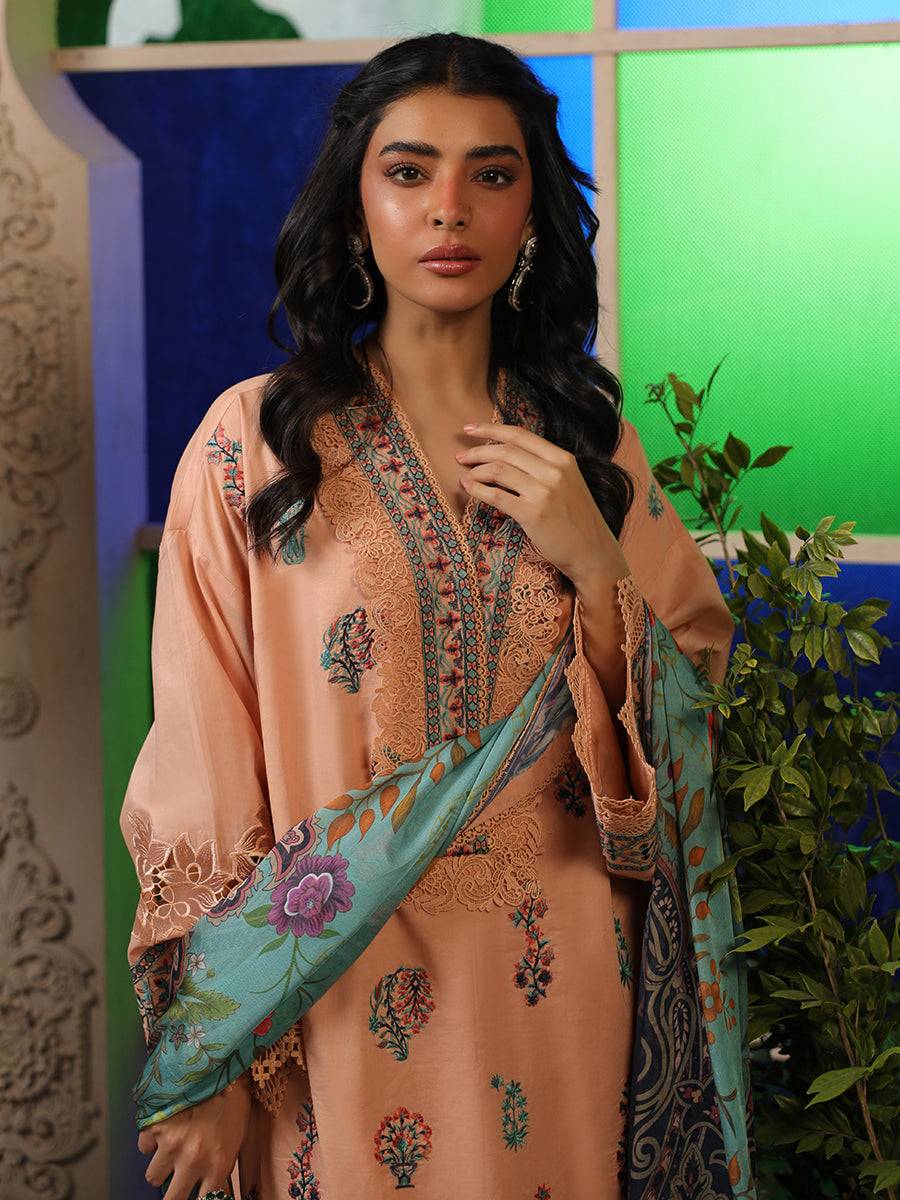 Salitex | Eid Edition | D16 - Pakistani Designer Dress - by Salitex | Type: Luxury - 100% Original at Saira Sultan