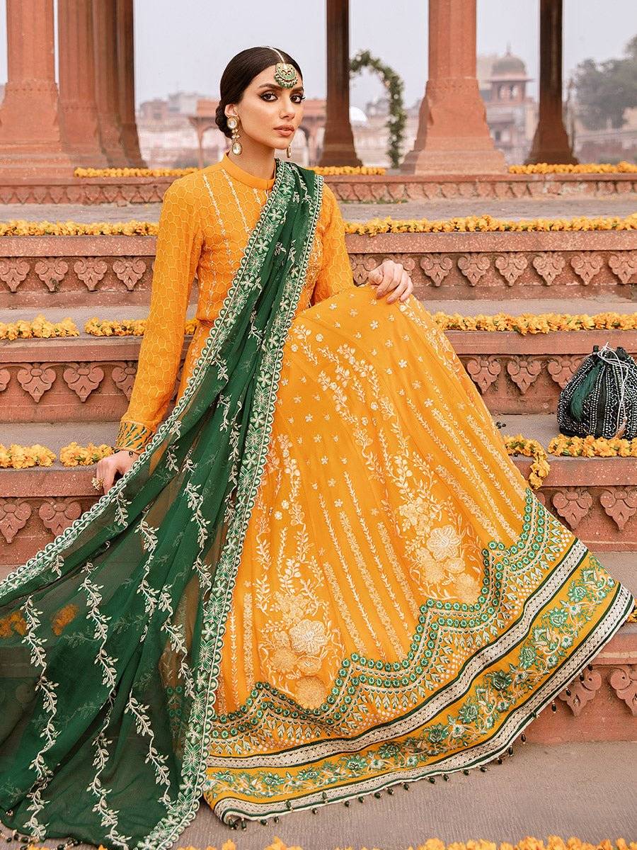 Salitex | Luxury Wear 24 | Suraj Mukhi - Pakistani Designer Dress - by Salitex | Type: Luxury - 100% Original at Saira Sultan