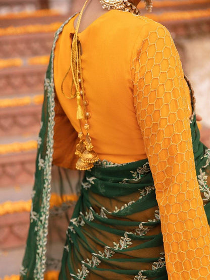 Salitex | Luxury Wear 24 | Suraj Mukhi - Pakistani Designer Dress - by Salitex | Type: Luxury - 100% Original at Saira Sultan