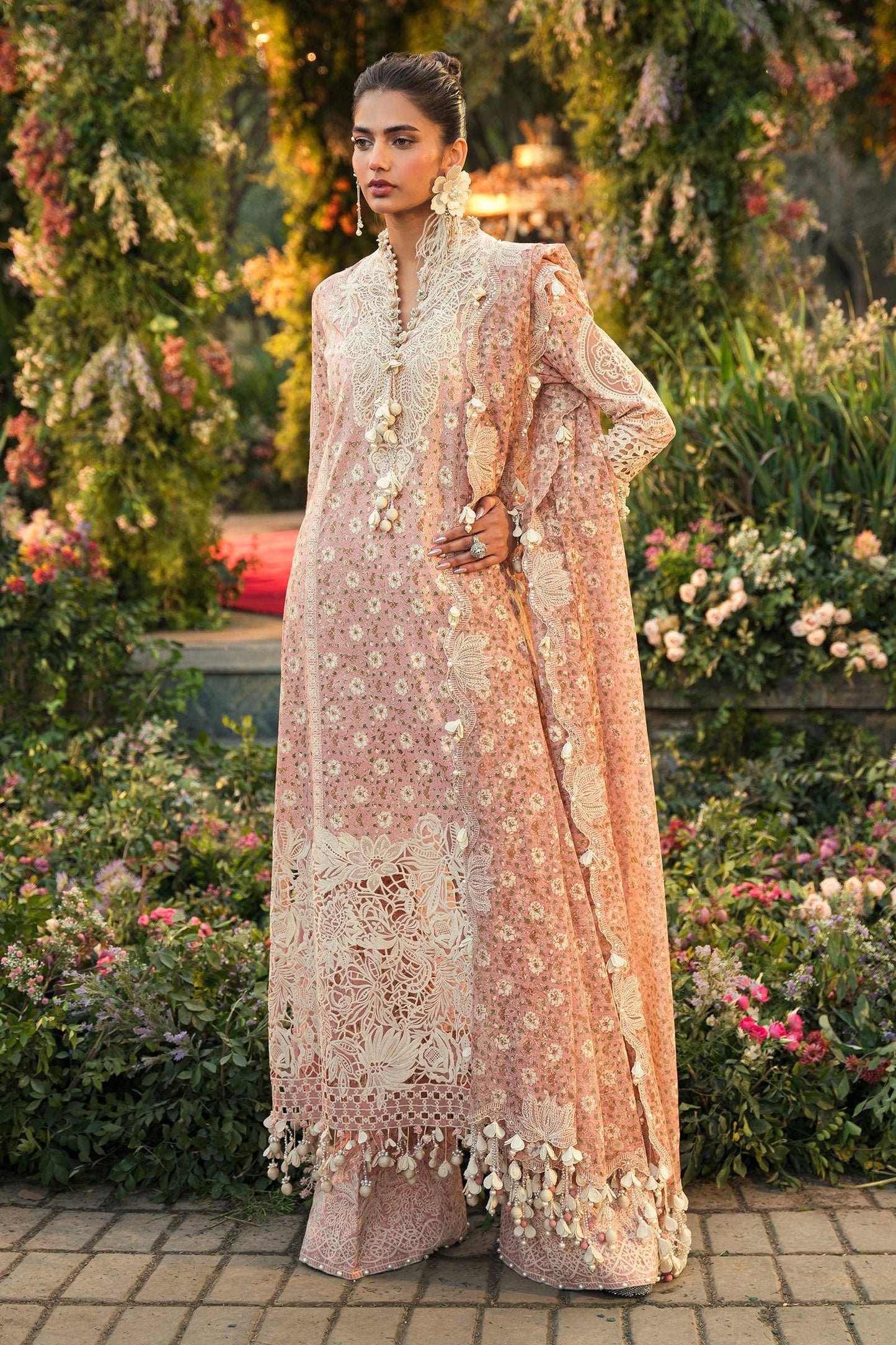 Sana Safinaz | Luxury Collection 24 | L241-005A-3CU - Pakistani Designer Dress - by Sana Safinaz | Type: Luxury - 100% Original at Saira Sultan