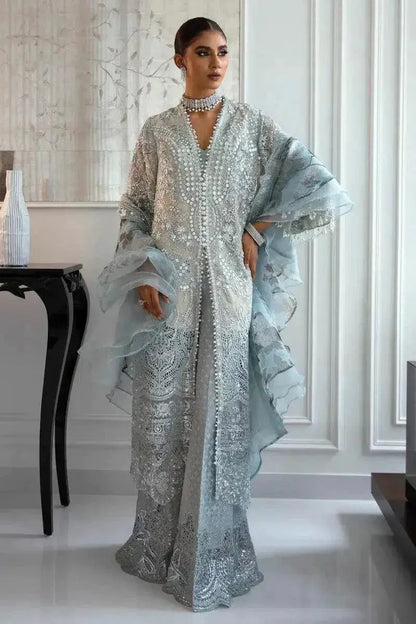 Sana Safinaz | Nura Festive 2023 | N232-006-CH - Pakistani Designer Dress - by Sana Safinaz | Type: Bridal - 100% Original at Saira Sultan