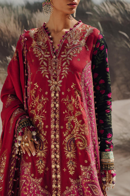 Sana Safinaz | Winter Shawl 24 | S241-002A-3CP - Pakistani Designer Dress - by Sana Safinaz | Type: Ladies Clothes - 100% Original at Saira Sultan