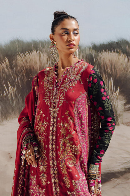 Sana Safinaz | Winter Shawl 24 | S241-002A-3CP - Pakistani Designer Dress - by Sana Safinaz | Type: Ladies Clothes - 100% Original at Saira Sultan