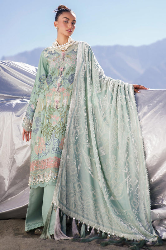 Sana Safinaz | Winter Shawl 24 | S241-005A-3CP - Pakistani Designer Dress - by Sana Safinaz | Type: Ladies Clothes - 100% Original at Saira Sultan